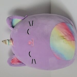 Squishmallows Cienna the Purple Rainbow Caticorn - Kellytoy Ultrasoft Plushie 8"